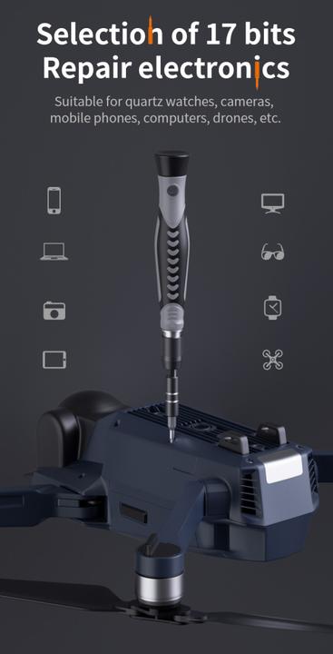 Image du produit UF-Tools by King'sdun UF-Tools 25 in 1 Kit de mécanique de précision