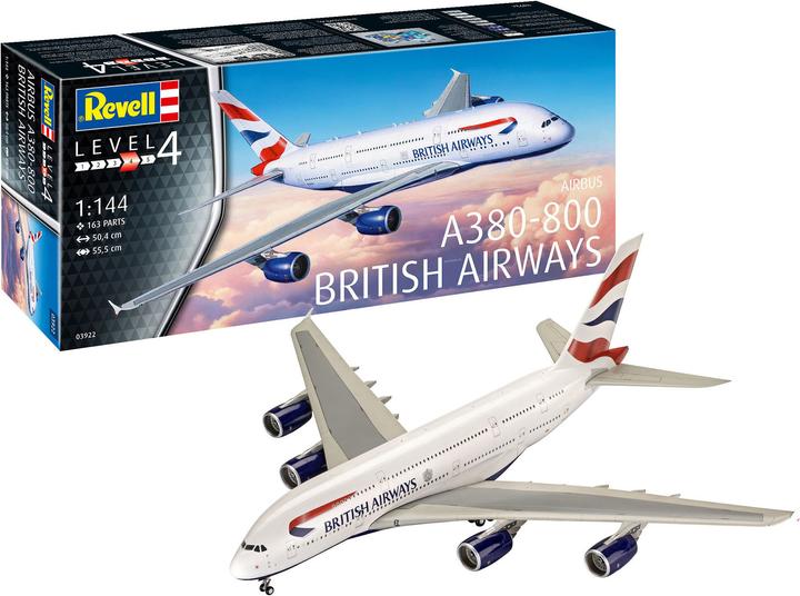 Actual product image Revell Airbus A380-800 British Airways