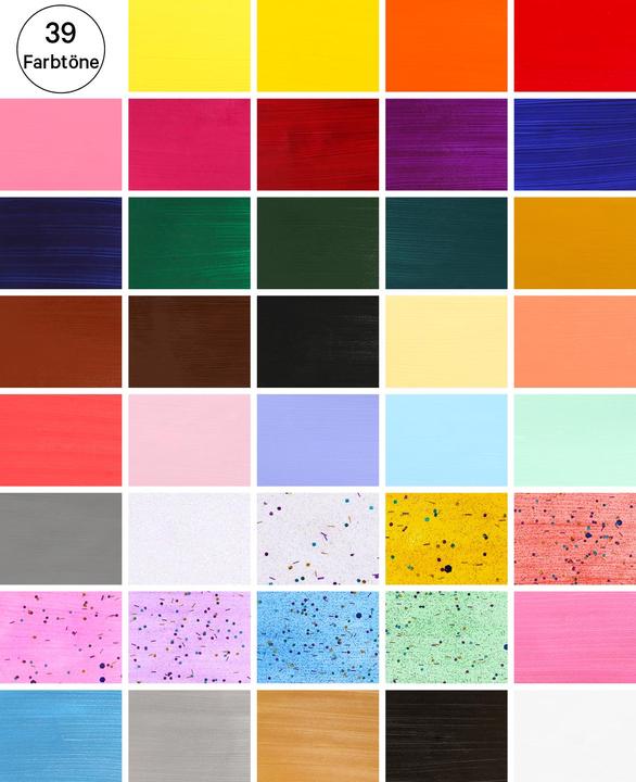 Actual product image I Am Creative Acrylic paint (Metallic, Gold, 75 ml)