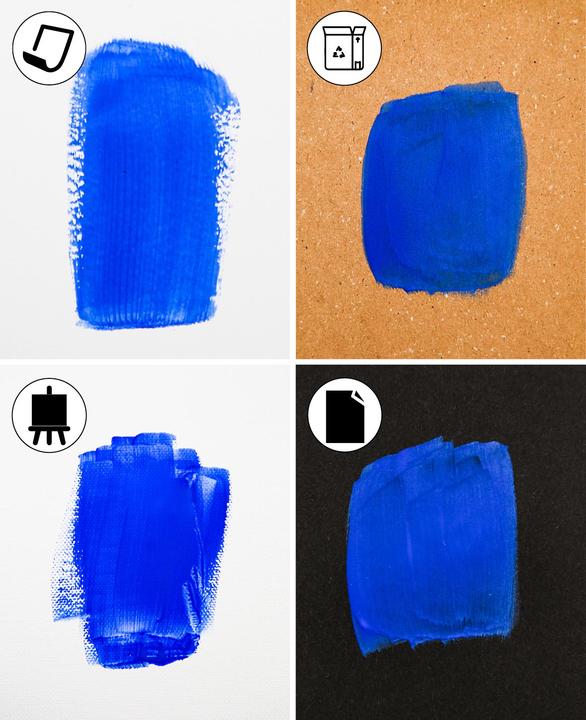 Immagine prodotto I Am Creative Basic Acrylic, pittura acrilica a base d'acqua, 500 ml (Nero, 500 ml)
