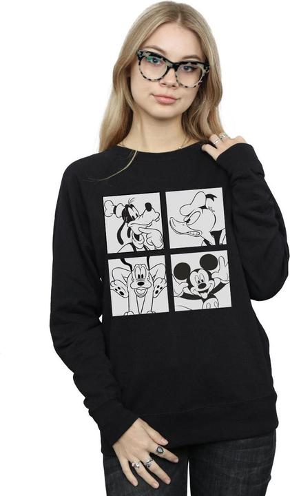 Produktbild Disney Mickey Donald Goofy And Pluto Boxed Sweatshirt (XXL)