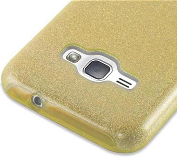 Immagine prodotto Cadorabo Copertura in TPU glitter (3 pezzi) (Samsung Galaxy J1 (2016))