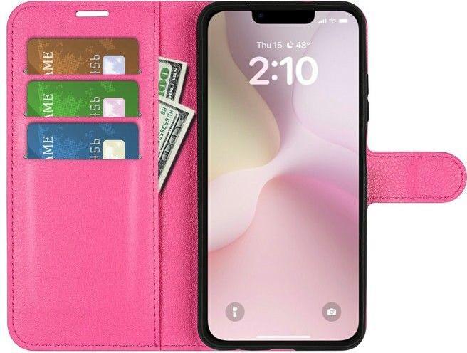 Actual product image MU Classic Litchi Leder Bookcover Series (Apple iPhone 16e)