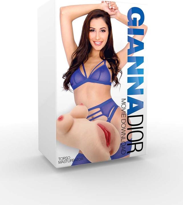 Actual product image Pornstar Strokers Gianna Dior - Torso Masturbator