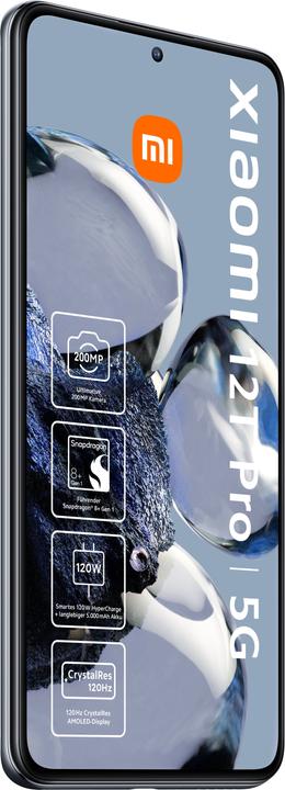 Produktbild Xiaomi 12T Pro (256 GB, Silver, 6.67", Dual SIM, 200 Mpx, 5G)