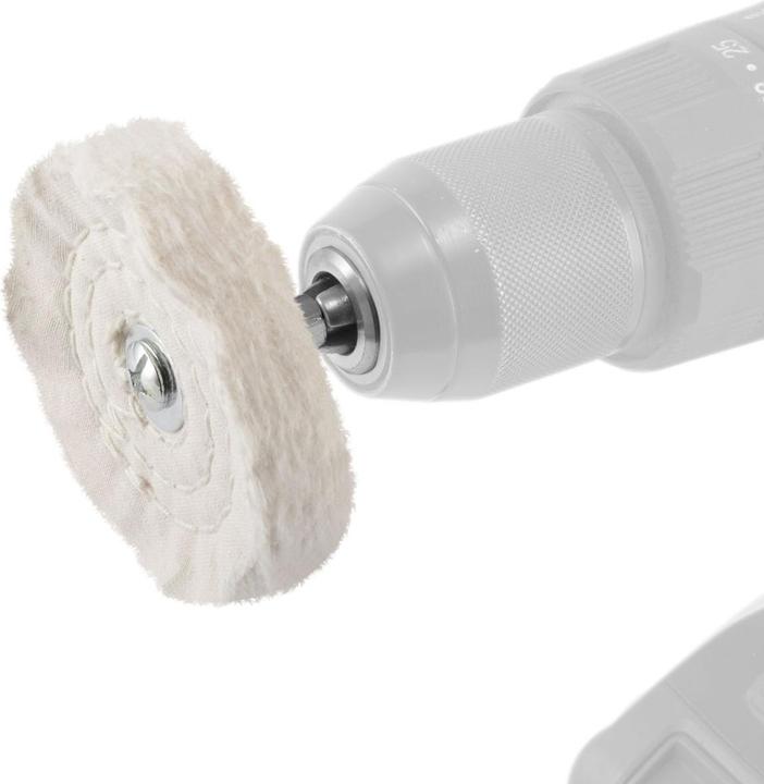 Actual product image Stahlwerk Set of 6 universal polishing heads PS-6 ST for cordless and electric drills