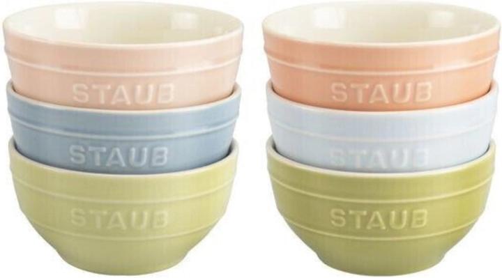 Actual product image Staub Macaron bowl set 6-piece, 12cm (6 x)