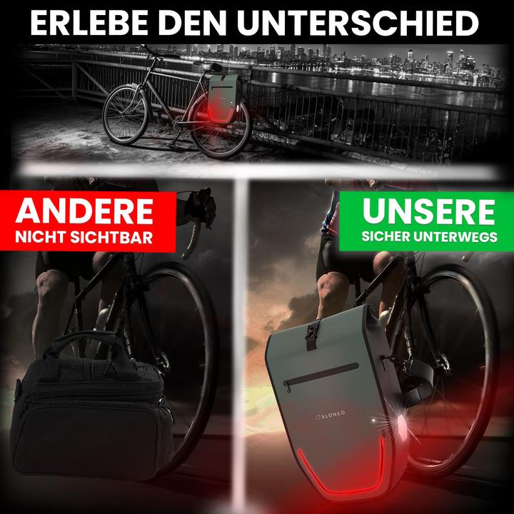 Image du produit Eloneo Sacoche de vélo pour ordinateur portable (28 l, Sacoches)