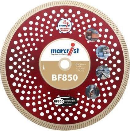 Actual product image Marcrist Diamond cutting disc BF850 AkkuMax 125 x 22.23 mm Construction materials