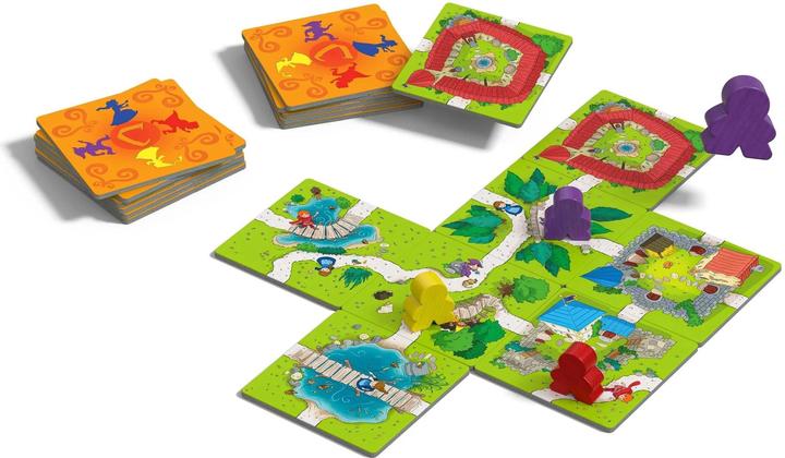 Actual product image Brain Games Carcassonne Junior | LT/LV/EE/RU (Lithuanian, Estonian, Russian, Latvian)