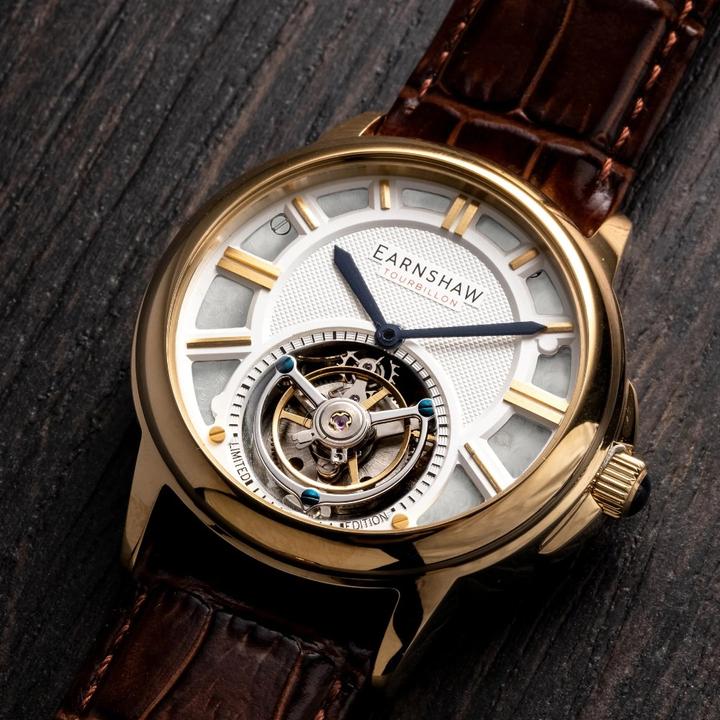 Immagine prodotto Thomas Earnshaw ES-8239-03 Disraeli Tourbillon 42mm 3ATM (Orologio da polso analogico, 42 mm)