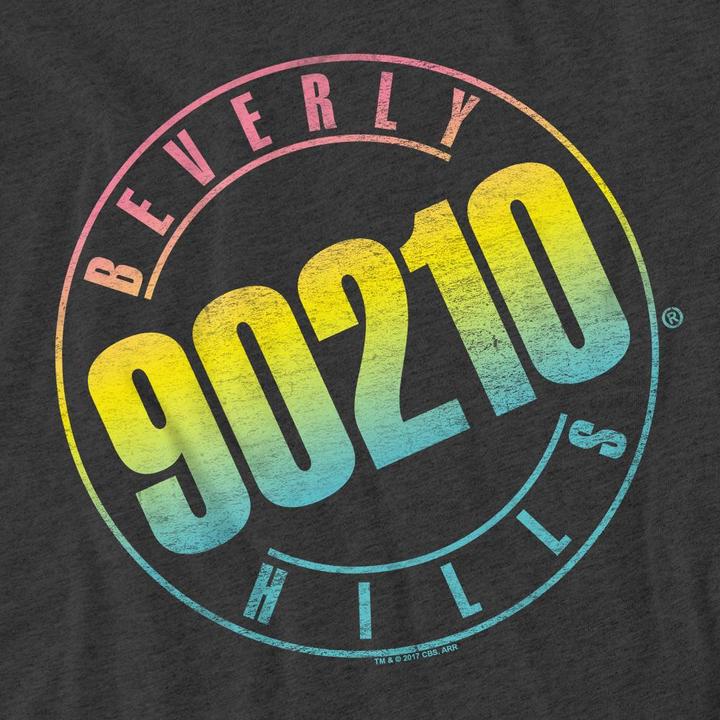 Actual product image 90210 Unisex Adult Colour Blend Logo T-Shirt (3XL)