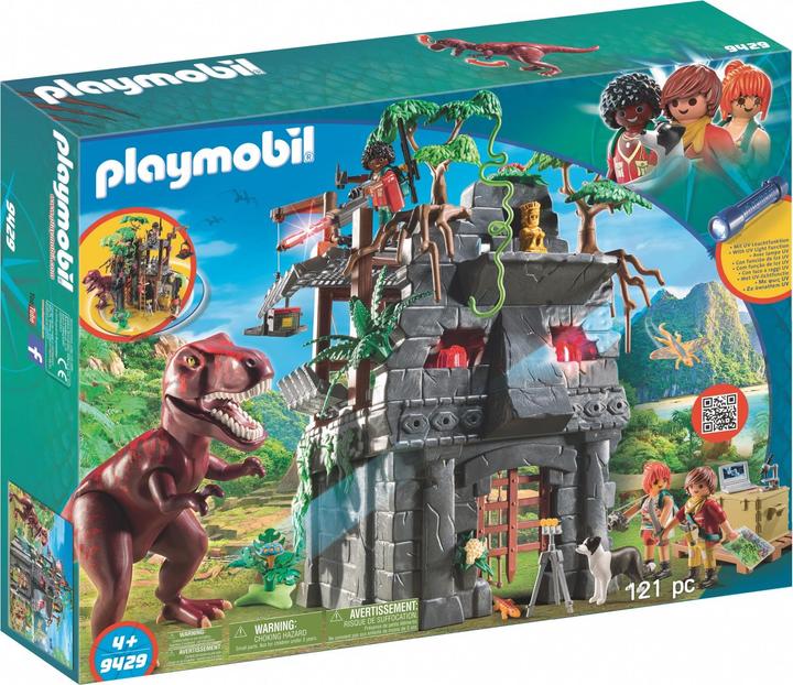 Produktbild Playmobil Basecamp mit T-Rex (9429)
