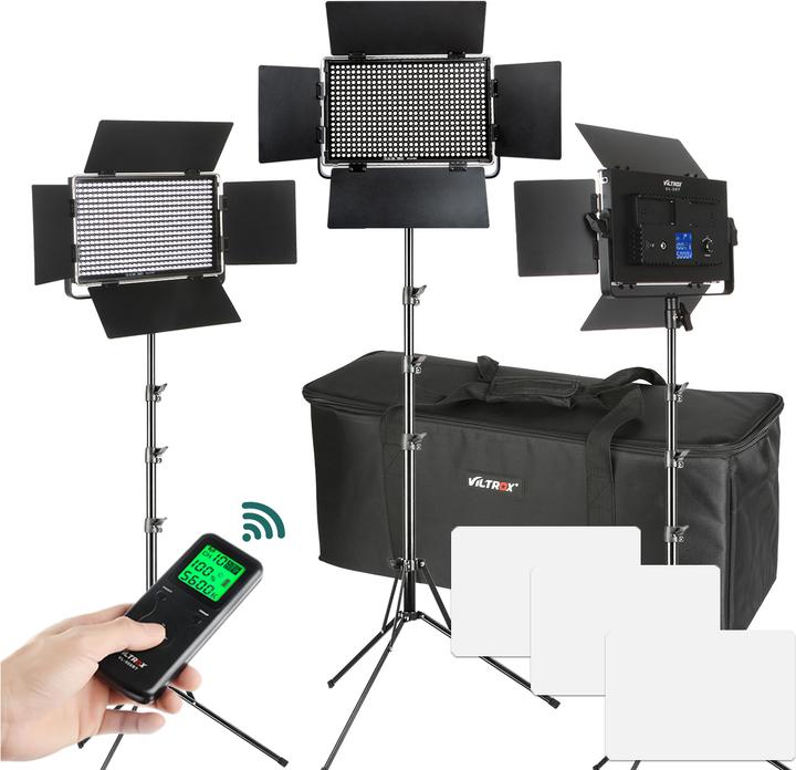Produktbild Viltrox LED Panel Triple Kit VL-S50T