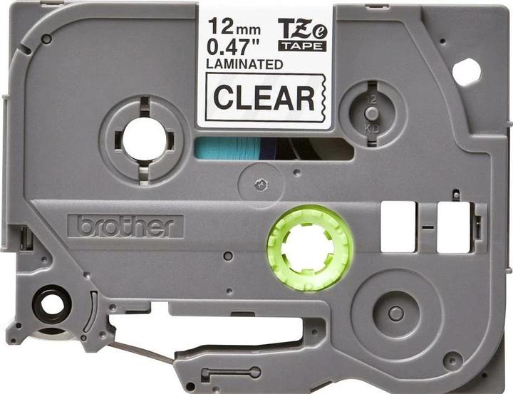 Actual product image Brother TZe-131 (1.20 cm, Black, Transparent)