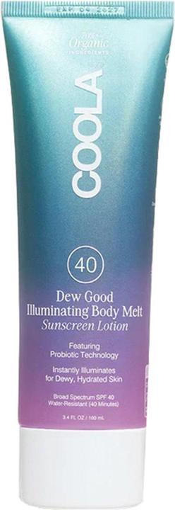 Coola Suncare Dew Good Illuminating Body Melt SPF 40 (Crema solare, SPF 40, 100 ml)