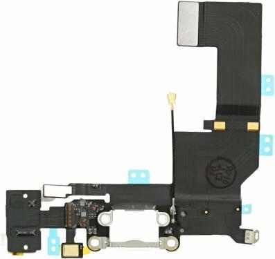 Actual product image OEM Charging Port Microphone for iPhone 5s white (iPhone 5S)