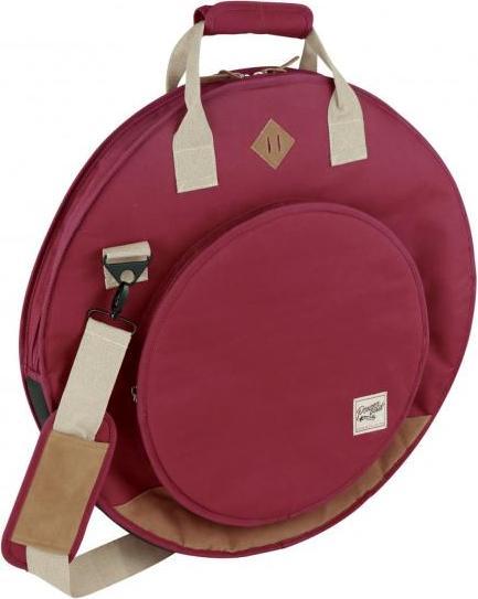Produktbild Tama TCB22WR Powerpad Designer Cymbal Bag 22 inch Wine Red (Marschbecken)