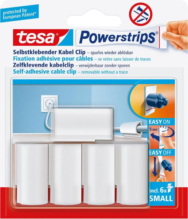 tesa Powerstrips Cable clip