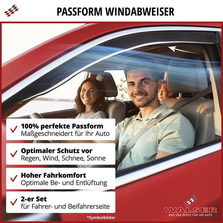 Produktbild Walser Passform Windabweiser