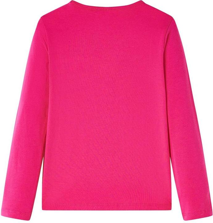 Produktbild VidaXL Kinder-Langarmshirt Knallrosa 92,Material: 95 % Baumwolle. 5 (92)