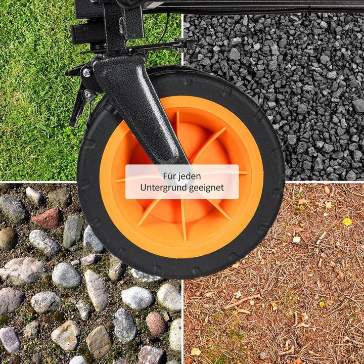 Produktbild Genius Bollerwagen elektrisch Falko Go mit Antrieb - Akkubetrieb, Tragkraft 60 kg