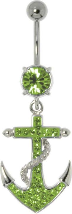 Produktbild Bijouteria Bauchpiercing (Edelstahl, Messing, Kristall)