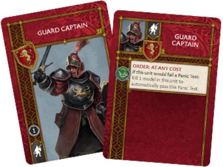 Immagine prodotto Cmon CMN0058 - A Song of Ice & Fire - Guardie Lannister, espansione per 2 giocatori dai 14 anni in su (Spagnolo)
