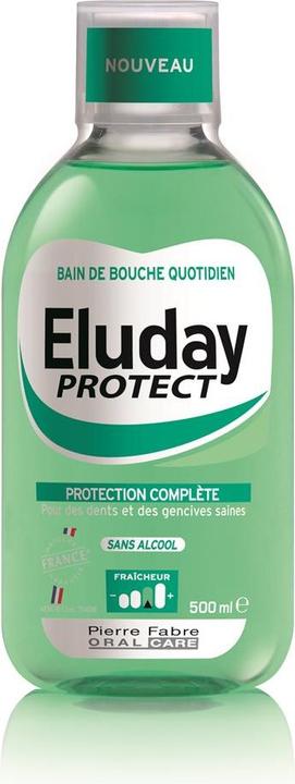 Eluday Mundspüllösung Protect Flasche 500 ml (500 ml, Mundspülung)