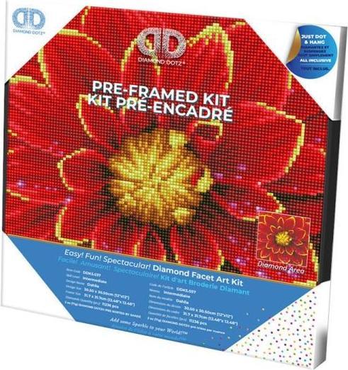 Produktbild Dante Diamond Dotz Dalia Diamond Stickerei 33x33cm DDK5037