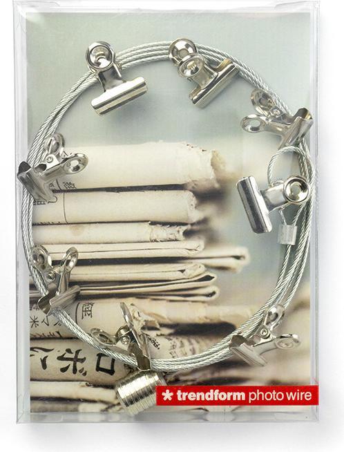 Produktbild Trendform Fotoleine CLIPS 8 Magnete / 150 cm