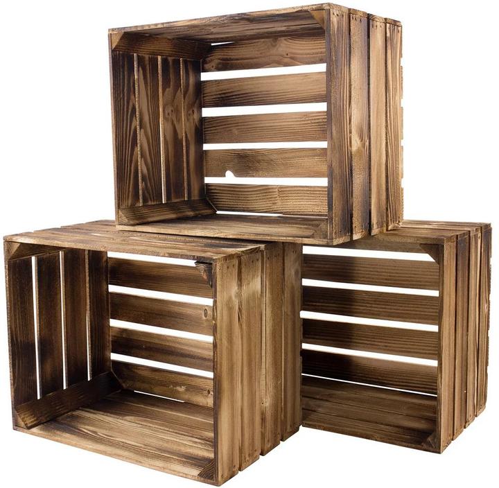 Immagine prodotto Holz Zollhaus Scatola di immagazzinaggio (50 x 30 x 40 cm, 60 l)