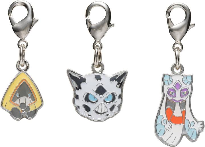 Pokémon Pokemon Center - Snorunt, Glalie, Froslass Schlüsselanhänger - 3 Stück