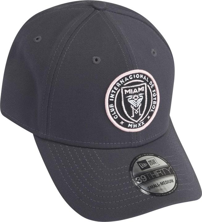 Produktbild New Era 39Thirty Stretch Cap - MLS Inter Miami charcoal - S/ (S/M)