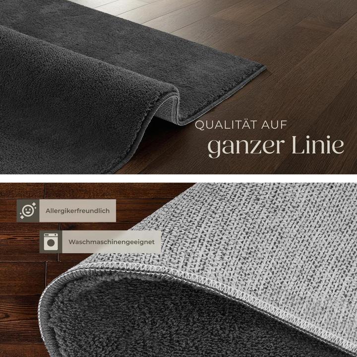 Actual product image tectake Short pile carpet Soft Zone (160 x 230 cm)