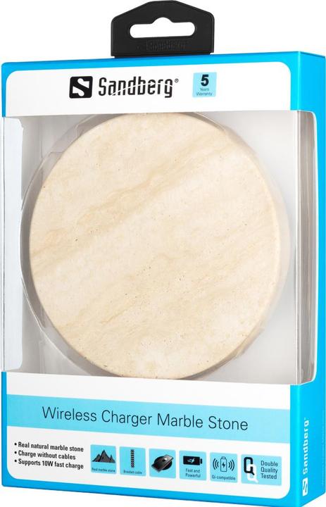 Produktbild Sandberg Marble Stone Charger (10 W)