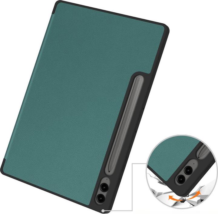 Immagine prodotto Cover-Discount Galaxy Tab S9+ / S9 FE+ - Custodia intelligente in silicone verde (Galaxy Tab S9+, Galaxy Tab S10+, Galaxy Tab S9 FE)