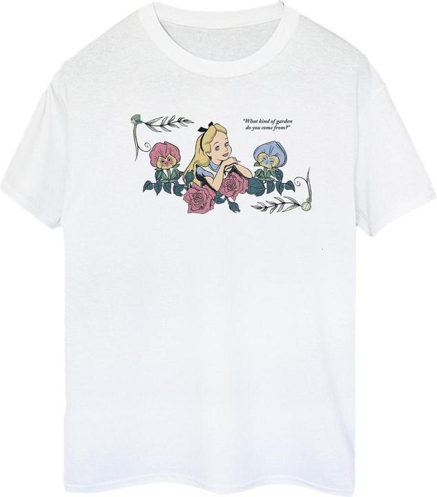 Immagine prodotto Disney Alice In Wonderland What Kind Of Garden Maglietta Ampia Donna (L)