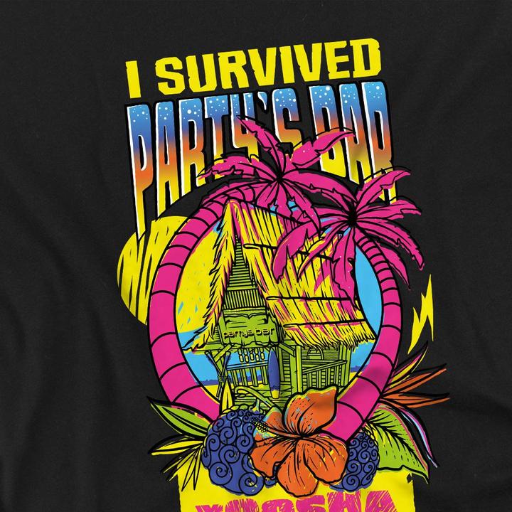 Image du produit One Piece - T-shirt SURVIVED PARTY'S BAR - Enfant (152, 158)