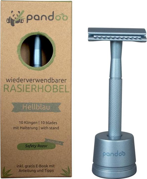 Actual product image Pandoo Metal safety razor