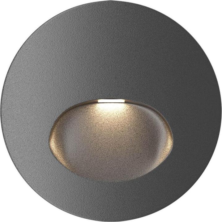 Immagine prodotto Maytoni Bil LED illuminazione scale 3W nero IP54 bianco caldo (60 lm, IP54)
