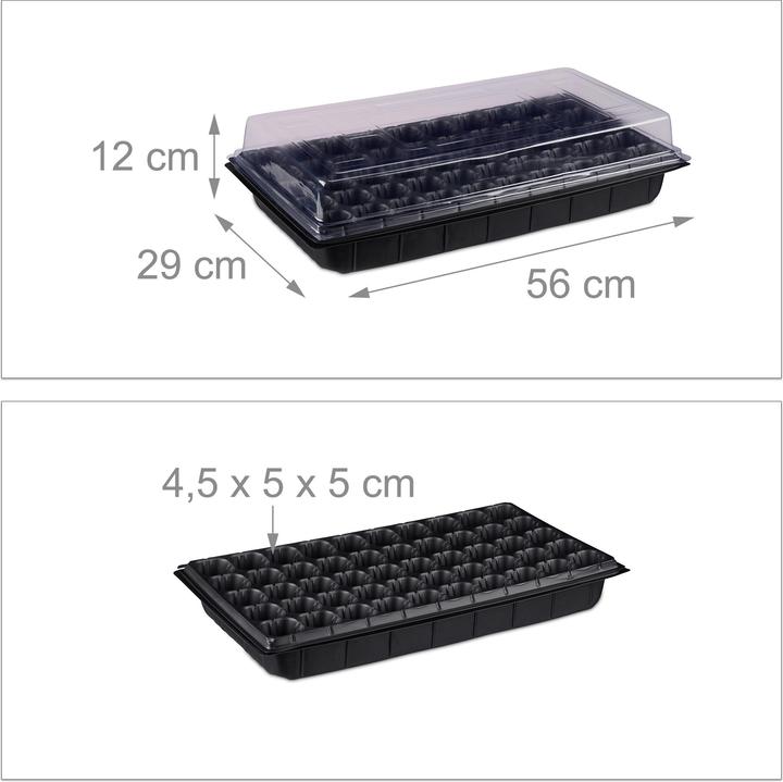 Actual product image Relaxdays Propagator box