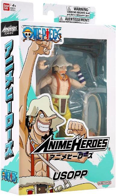 Image du produit Bandai ONE PIECE - Usopp - Figurine Anime Heroes 17cm