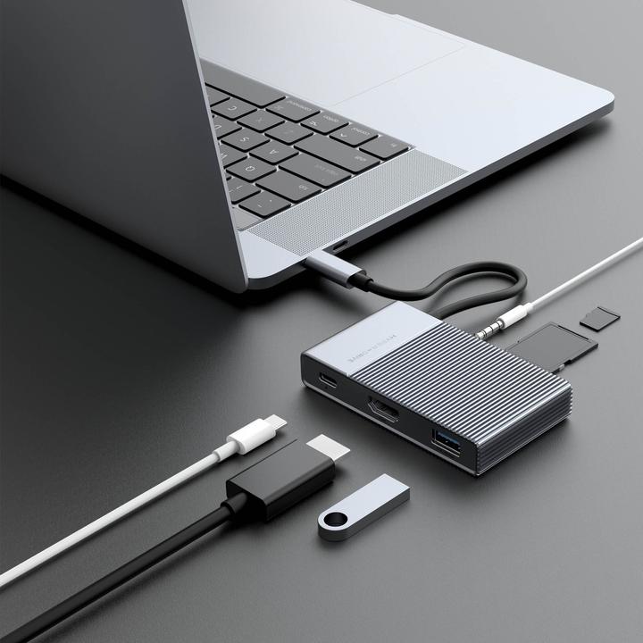 Produktbild Hyperdrive Gen2 6 in 1 (USB-C, 6 Ports)