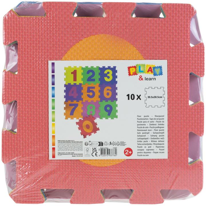 Produktbild FTM Puzzle-Matten, Spielmatten, Ziffern 0 bis 9