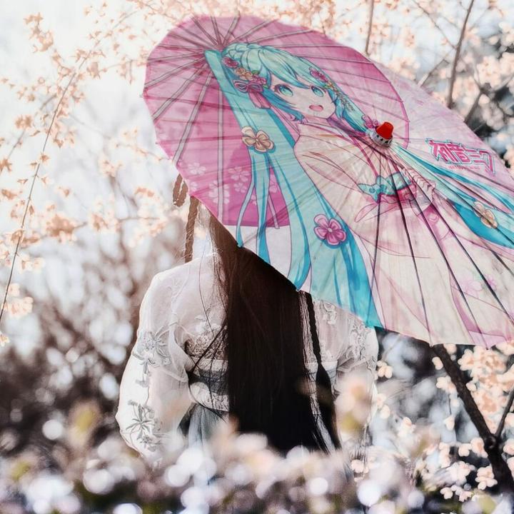 Image du produit Sakami Hatsune Miku Ombrelle en papier Miku