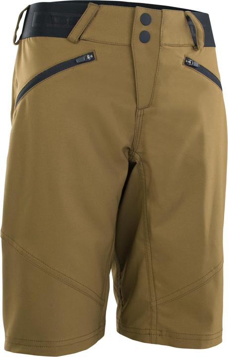 ION Bike Shorts Scrub Amp youth - dark-mud
