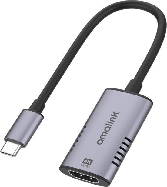Actual product image Amalink USB-C to HDMI 4K adapter cable