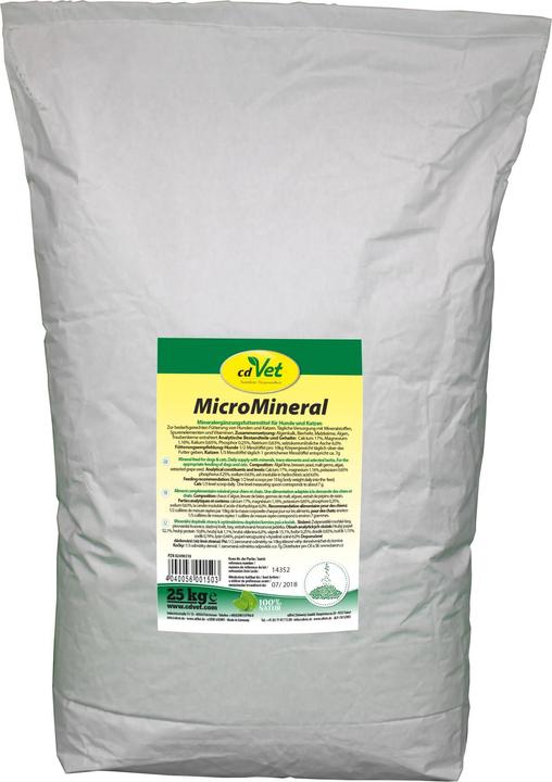Actual product image cdVet Dog Food Supplement MicroMineral, Dog & Cat, 150 g (Senior, Adult, Junior, 1 pcs., 150 g)