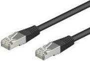 Produktbild Goobay CAT 5e Patchkabel, SF/UTP, Schwarz, 20 m (SF/UTP, CAT5e, 20 m)